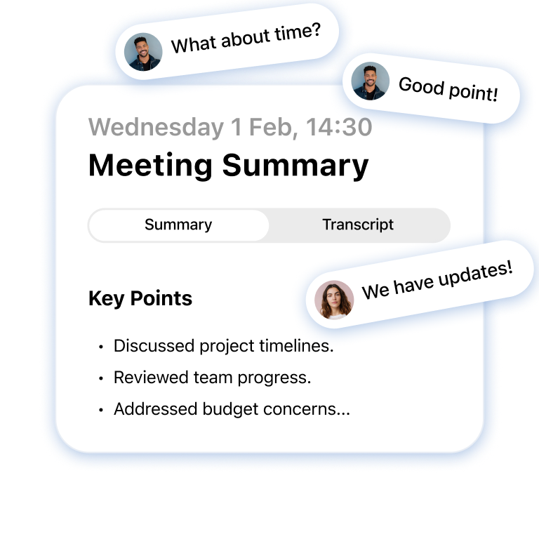 Get instant summaries